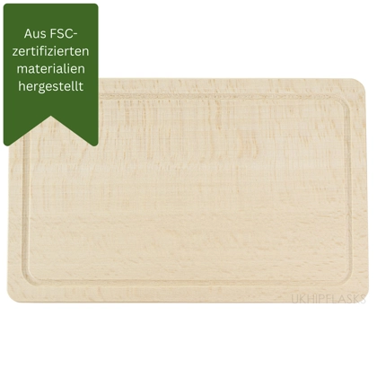 Buchenholz - Rechteckig - Klein – Unbehandelte Schneidebretter