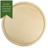 Buchenholz - Groß - Rund - Unbehandelt..