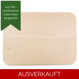 Buchenholz - Unbehandelt Rechteckig Ge..