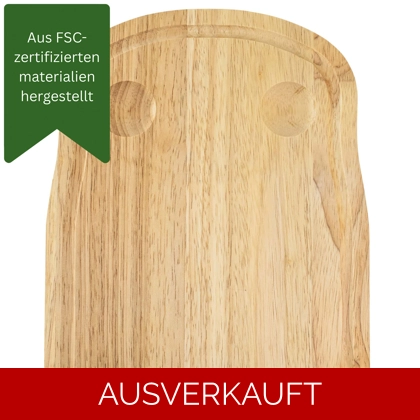 Hevea Eierbrett - 2 Löcher - Gerillt