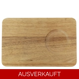 Frühstücksbrett aus Hevea-Holz