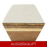 Untersetzer aus Marmor und Akazie - we..