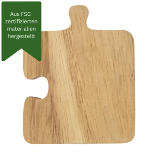 Untersetzer aus Holz in Puzzleteil-Form Untersetzer aus Holz in Puzzleteil-Form