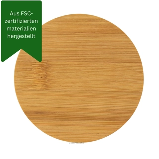 Bambus - Untersetzer - Rund Bambus - Untersetzer - Rund