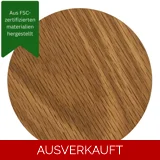 Massiver Untersetzer – Eichenholz – Rund
