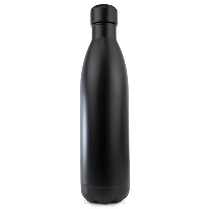 Thermosflasche - 750ml - Schwarz Matt
