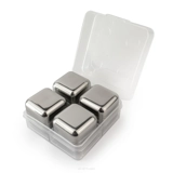 Silber Edelstahl Whiskysteine PP Box Set