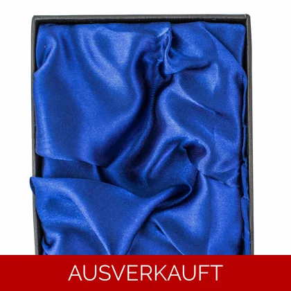 Geschenkschachtel Für Eine Taschenuhr - Satin - Blau
