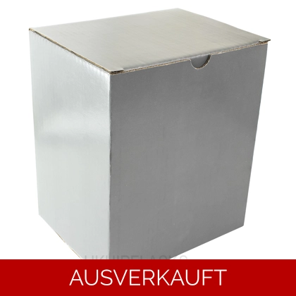 Krug/Humpen Geschenkschachtel - Grau