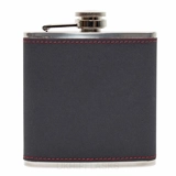 6 Oz Zweifarbiges Pu-Leder - Schwarz