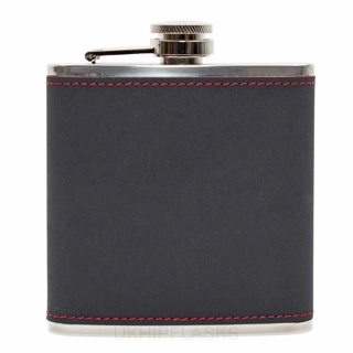 6 Oz Zweifarbiges Pu-Leder - Schwarz