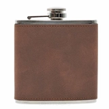 6 Oz Zweifarbiges Pu-Leder - Braun