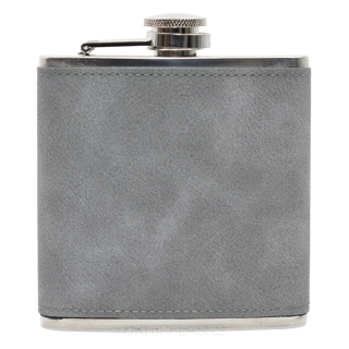 6 Oz Zweifarbiges Pu-Leder - Grau
