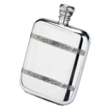 4 Oz Keltischer Flachmann Aus Zinn