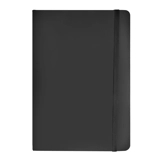 A5 Notizbuch aus PU-Leder - Schwarz