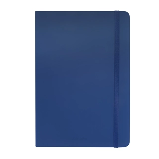 A5 Notizbuch aus PU-Leder - Blau