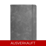 A5 Notizbuch aus PU-Leder - zweifarbig..
