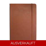 A5 Notizbuch aus PU-Leder - zweifarbig..