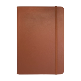 A5 Notizbuch aus PU-Leder - zweifarbig..