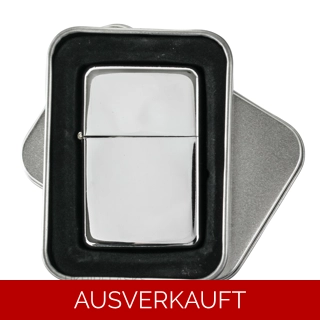 Stern - Stahl - Silbernes Feuerzeug (I..