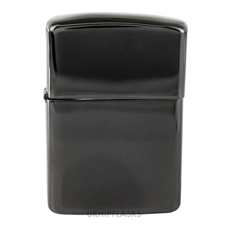 Hendon Messing-Feuerzeug - Schwarz