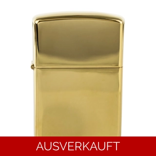 Hendon Messing-Feuerzeug - Gold