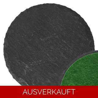 Untersetzer - Natur- Rund (Filz Unters..