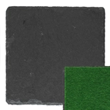 Untersetzer - Natur- Quadrat (Filz Unt..