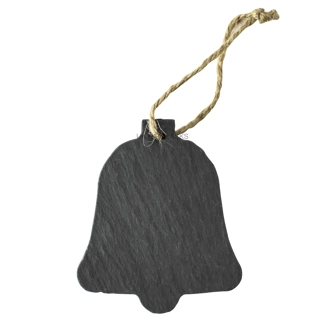 Schiefer - Baumschmuck - Hängende Glocke