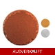 Untersetzer - Bemalt - Rund
