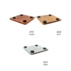 Untersetzer - Bemalt - Quadrat
