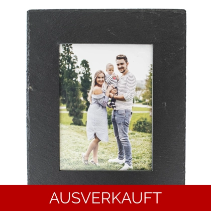 Schiefer - Fotorahmen (8x6 Zoll)