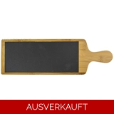 Schiefer-Bambus-Servierbrett