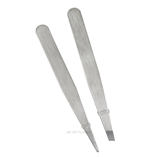 Edelstahl-Pinzette - 2er-Pack