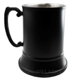 Stahlkrug/Humpen 450 Ml - Mattschwarz