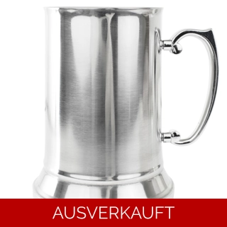 Bierkrug 580 ml - Stahl Bierkrug 580 ml - Stahl