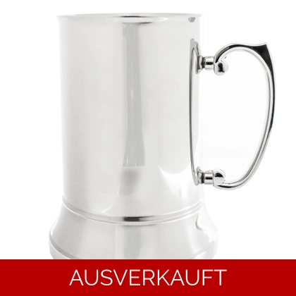 Bierkrug 580 ml - Stahl