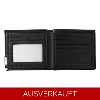 Portemonnaie - Pu-Leder - Schwarz