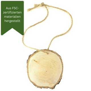 Birkenholz - Loch (15-20 cm x 2 cm) Birkenholz - Loch (15-20 cm x 2 cm)