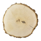 Birkenholz - Schlicht (38-33 cm x 3.5 ..