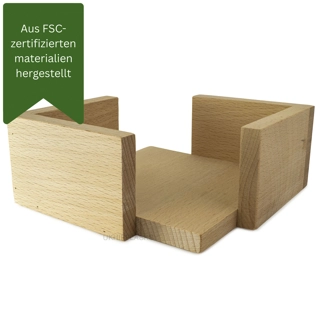 Untersetzerbox Aus Buchenholz