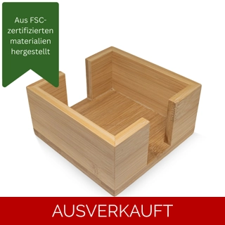 Bambusbox für Untersetzer Bambusbox für Untersetzer