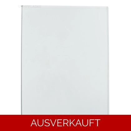 Vorgeschnittenes Acryl - Rechteckig mit Lasche - Klar - 200x266mm