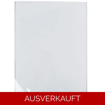 Vorgeschnittenes Acryl - Rechteckig mit Lasche - Klar - 240x320mm