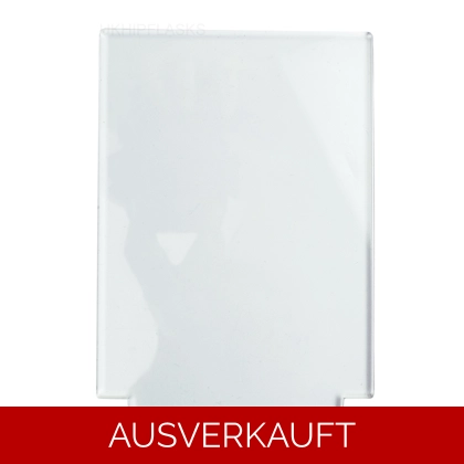 Vorgeschnittenes Acryl - Rechteckig mit Lasche - Klar - 100x133mm
