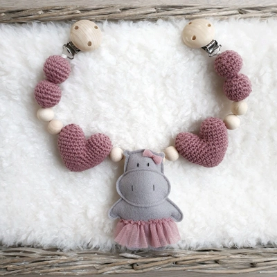 Vognlenke flodhest med tutu