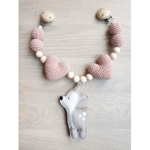 Vognlenke bambi - rosa kuler