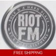 Riot FM Button Badge