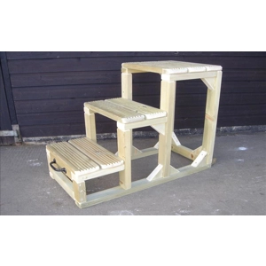 24" 3 Step, Standard Type Mounting Steps