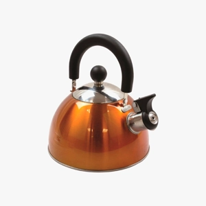 Deluxe Whistling Kettle 2L Orange or Black